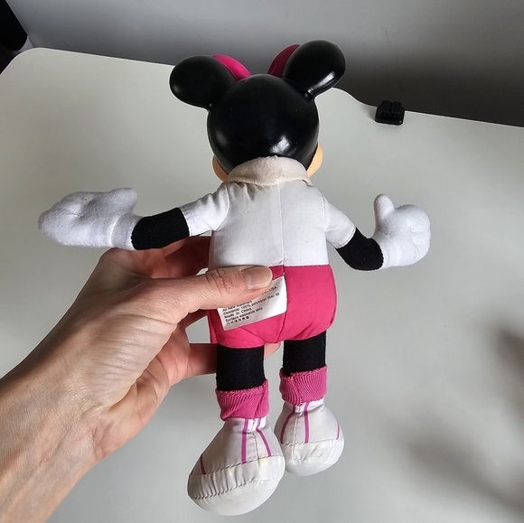 Disney Mickey and Minnie Mouse Vintage Plush Toy Set - Black, Pink, Yellow - Picture 3 of 11